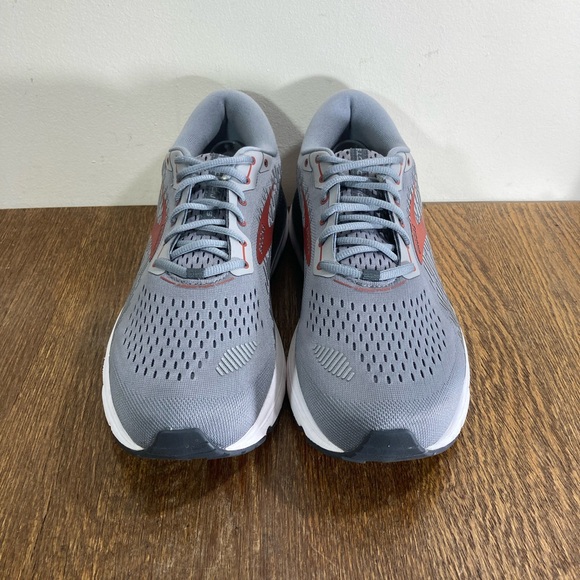 Brooks Addiction GTS 15 Running Shoe Men’s Size 13 Narrow Grey/Ebony/Chili - Picture 3 of 12